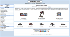 Desktop Screenshot of marksrcshop.com